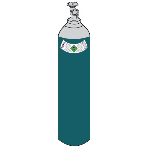 ARGOWELD 52 - Puregas ready-to-use bottles [Bottle size: D]